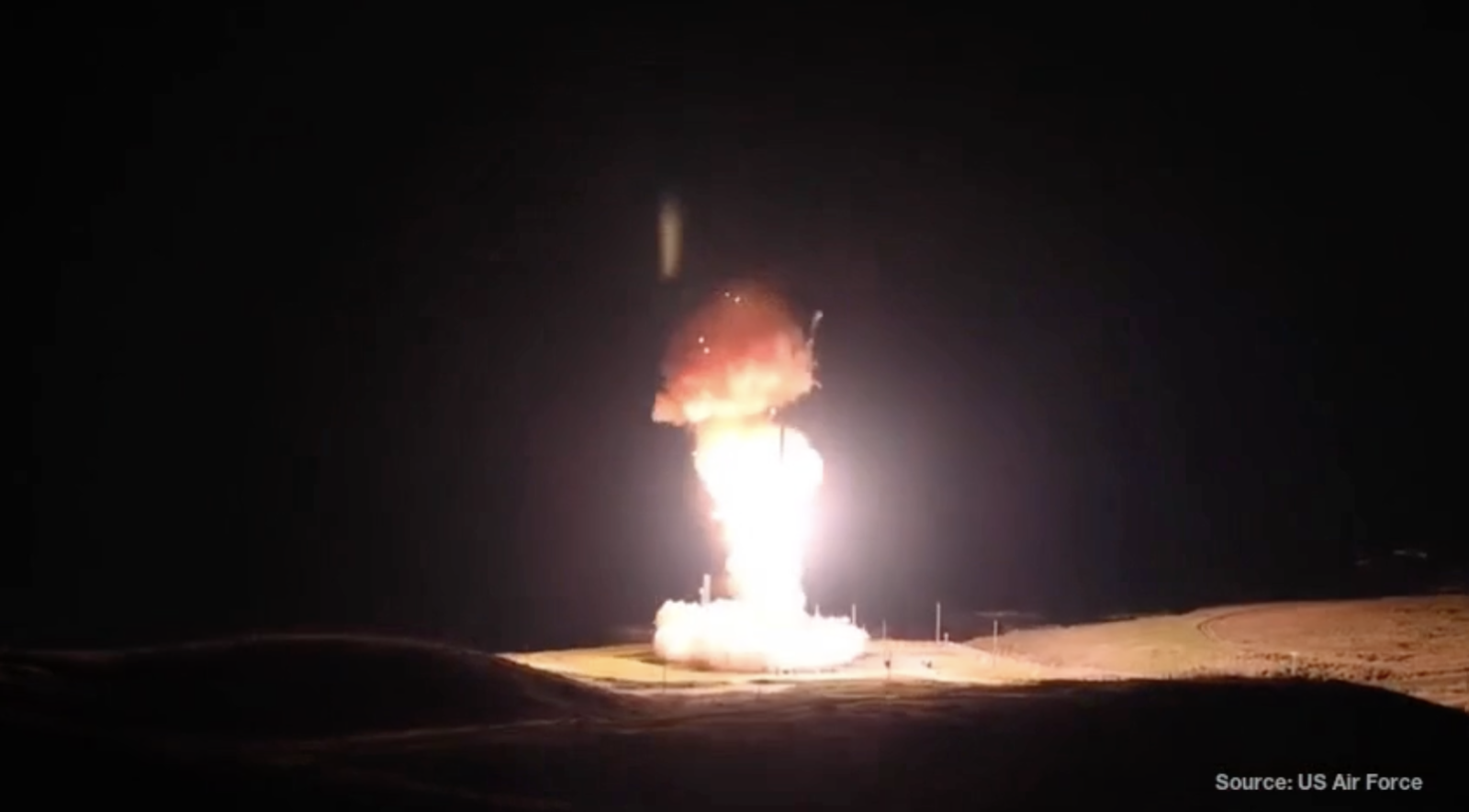 Marekani yalifanyia majaribio kombora lake la ICBM lenye uwezo wa nyuklia