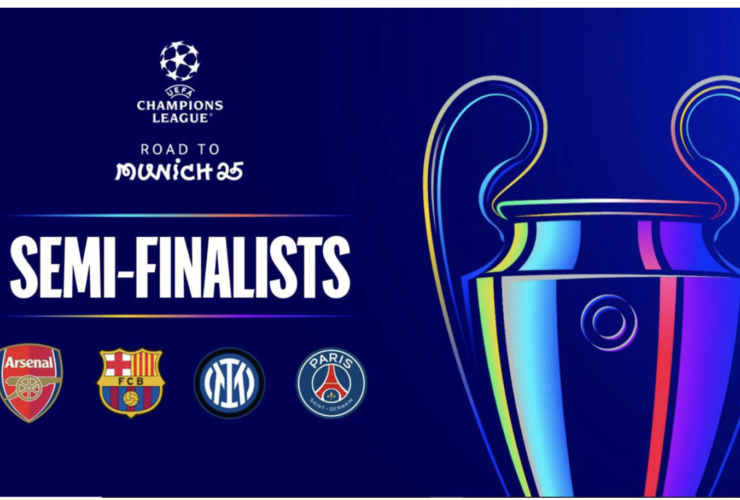 Timu Zilizofuzu Nusu Fainali Klabu Bingwa UEFA 2024/2025