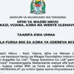 TANGAZO LA FURSA 800 ZA AJIRA YA UDEREVA NCHINI QATAR
