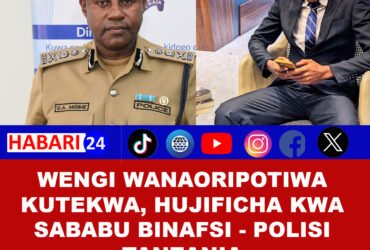 Wanaoripotiwa kutekwa hujificha kwa sababu binafsi - Jeshi la Polisi