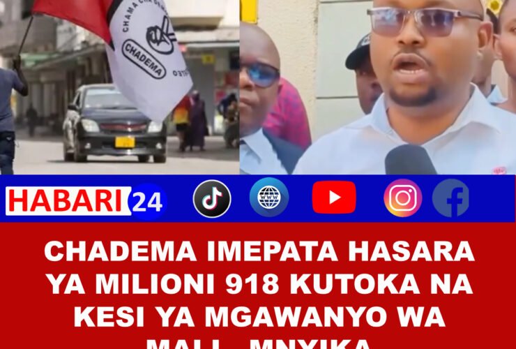 CHADEMA yapata hasara ya milioni 918 kesi ya mgawanyo wa mali