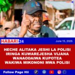 Heche alitaka Jeshi la polisi kuwarejesha vijana wanaodaiwa kupotea Iringa
