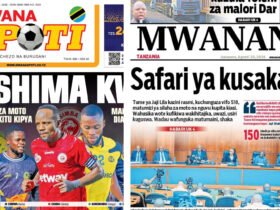 Magazeti ya leo Jumanne August 25, 2026