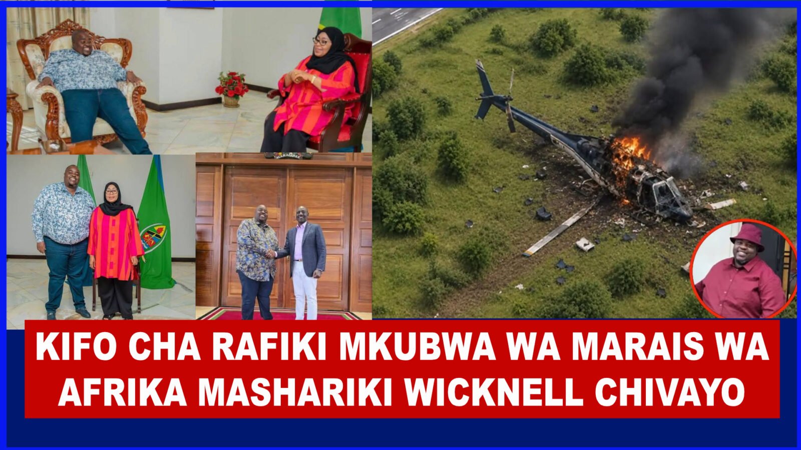 Zimbabwean Businessman Wicknell Chivayo and Wife Killed in Helicopter Crash