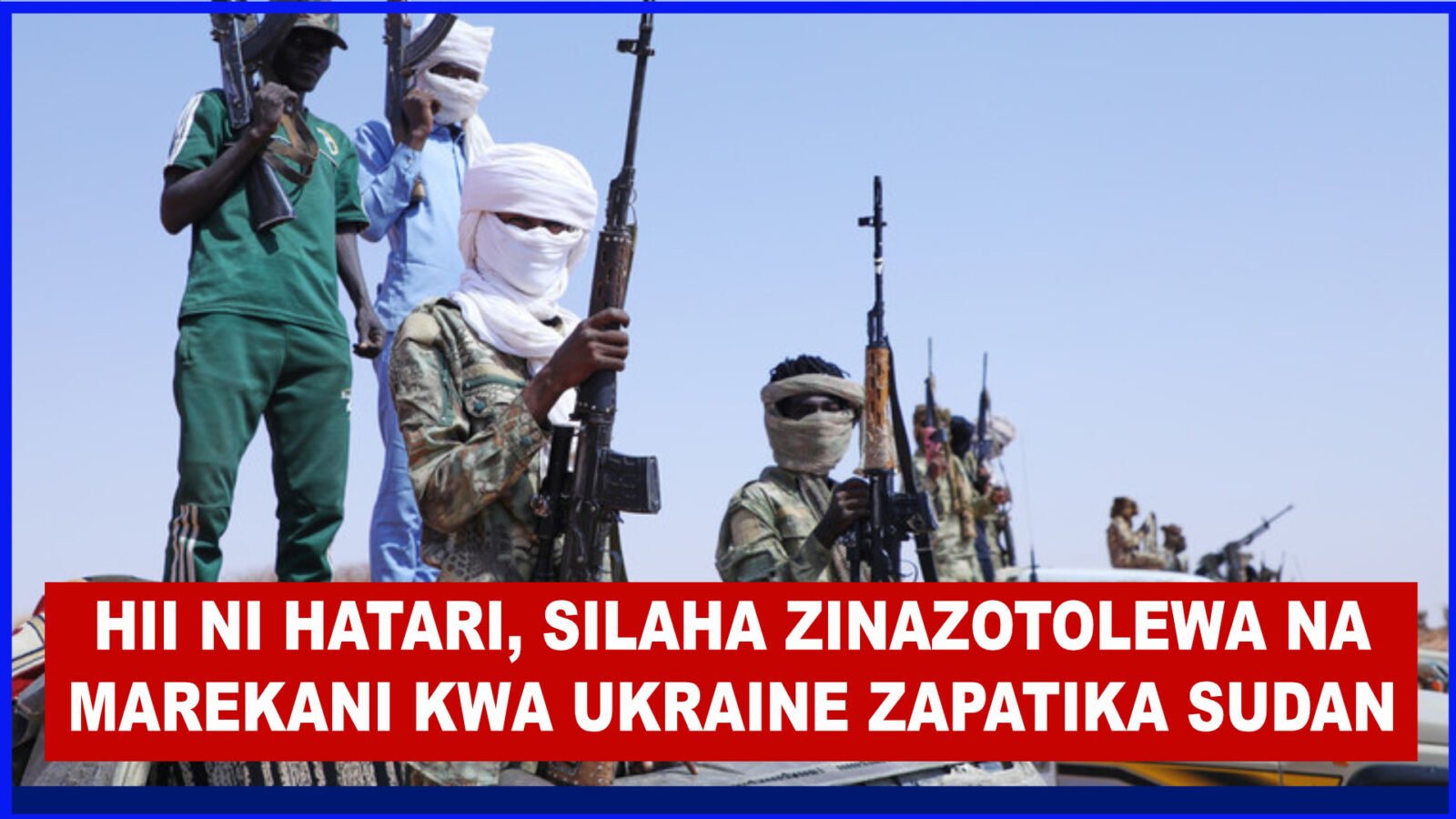 US arms supplied to Ukraine found in war-torn Sudan – Moscow