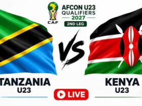 U23 Tanzania Vs Kenya: Tanzania crash out of AFCON qualifiers despite beating Kenya